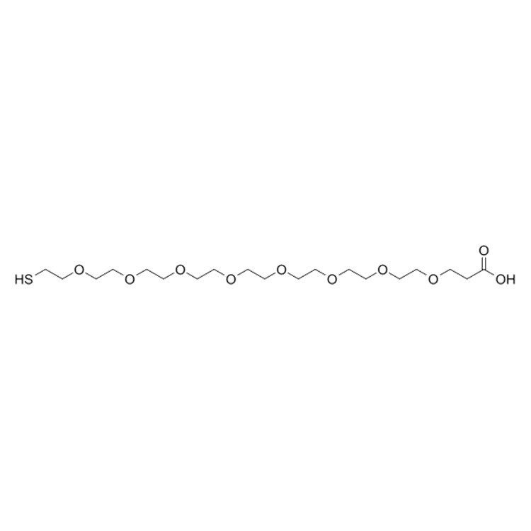 Thiol-PEG8-acid，HS-PEG8-CH2CH2COOH
